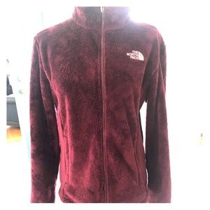 North Face fleece jacket.